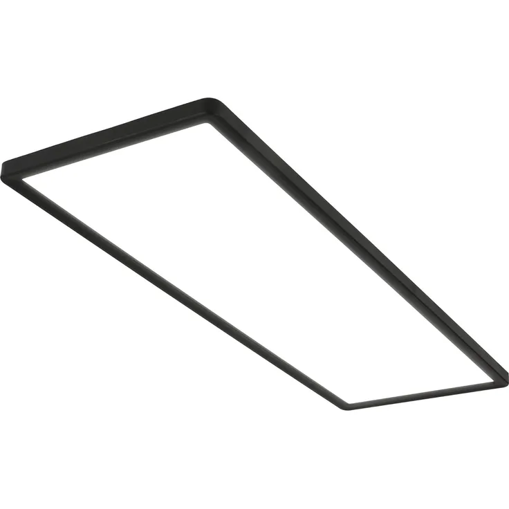 Briloner LED Panel Slim 58 cm, schwarz, ultraflach