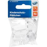 REV RITTER Steckdosen Kinderschutz 5Stück weiß