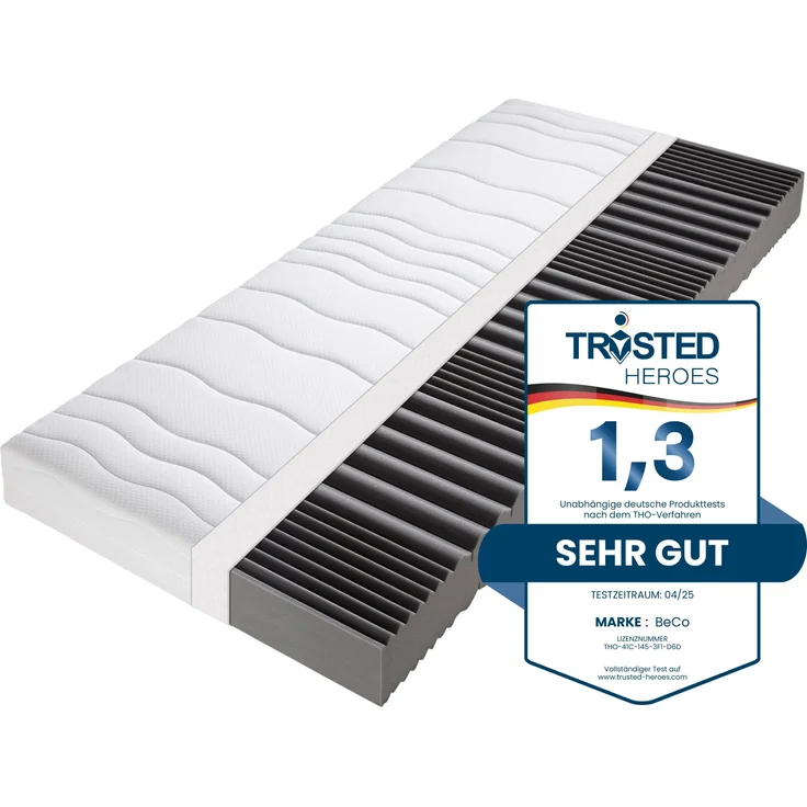 Komfortschaummatratze Matratze Dream Flex, 7-Zonen, 18 cm hoch, Feiner, hygienischer Mikrofaser-Bezug, 180x200 cm – Bild 2