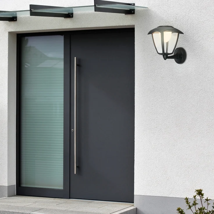 Briloner LED Akku-Außenwandleuchte Touch 4W schwarz dimmbar – Bild 6