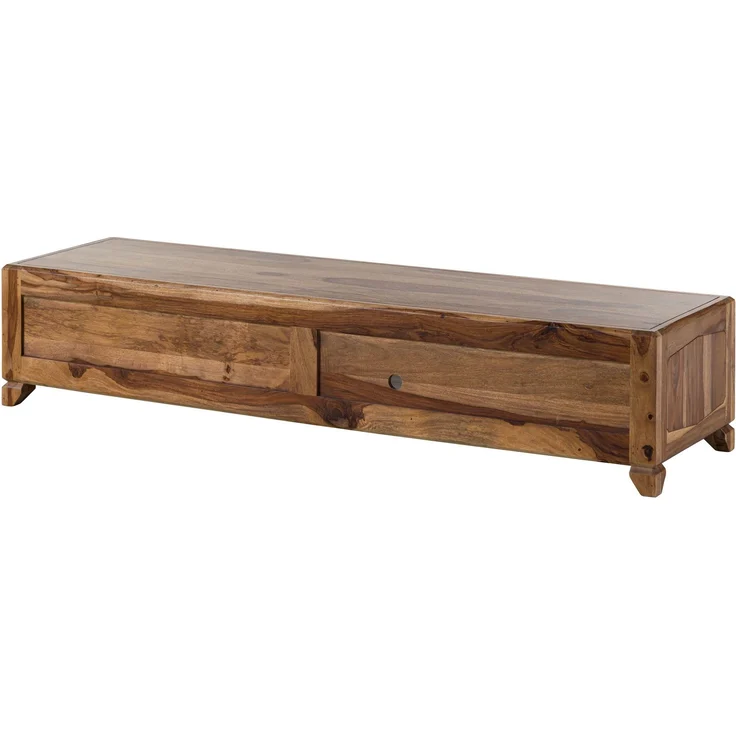 TV-Board Sheesham 160 x 43 x 33 braun lackiert ANCONA #112 – Bild 10