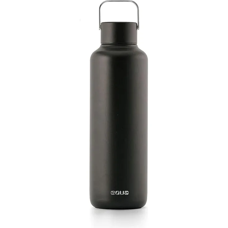 Thermosflasche Isolier-Trinkflasche Doppelwandig 0,6L EQUA Timeless Dark 683563