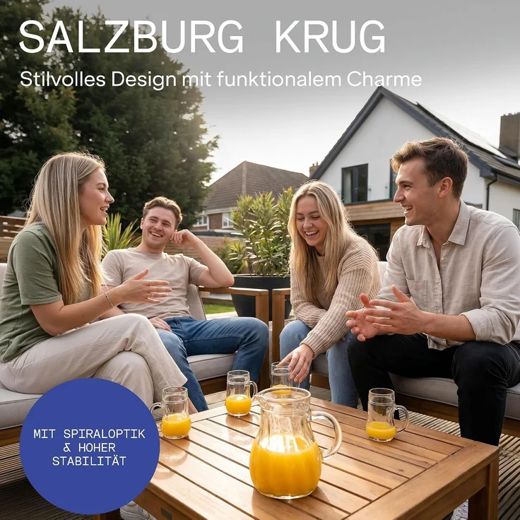 Stölzle Lausitz SALZBURG Krug 0,125 l 12er Set – Bild 4