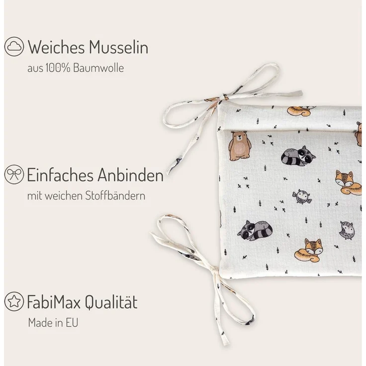 FabiMax Beistellbett Basic Plus grau – Bild 2