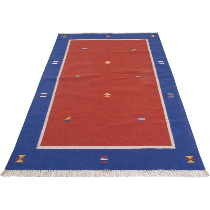 Kelim Teppich - Trendy - 240 x 170 cm - rost – Bild 5