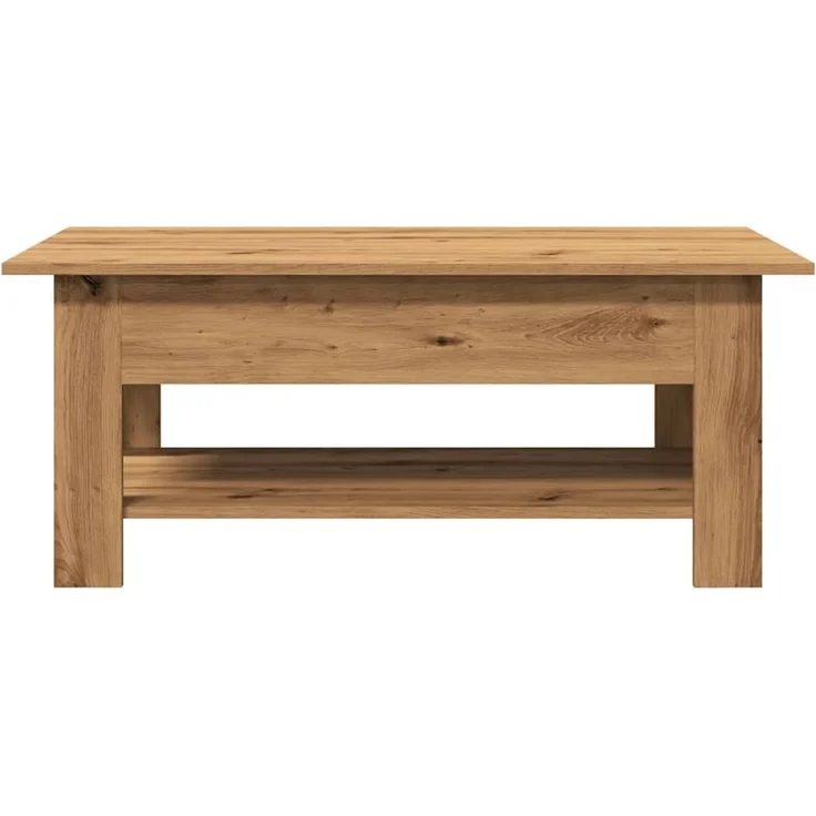 vidaXL Couchtisch Artisan-Eiche 102x55x42 cm Holzwerkstoff 856797 – Bild 3