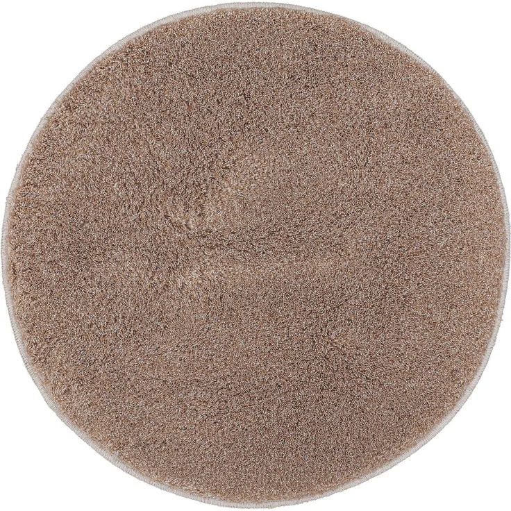 Kleine Wolke Badematte RELAX, Höhe 30 mm, rutschhemmend beschichtet, fußbodenheizungsgeeignet, Polyacryl, rund, Badteppich, Uni Farben, rechteckig, rund & als Set erhältlich – Bild 2