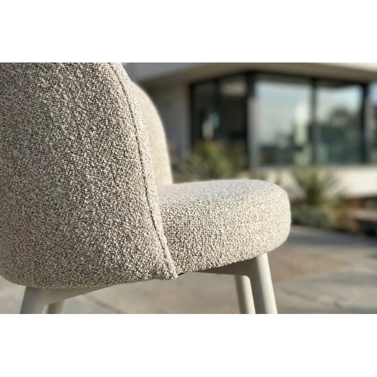 KAWOLA Gartenmöbel Set INDUS 7-tlg. Aluminium cremefarben x x cm – Bild 7