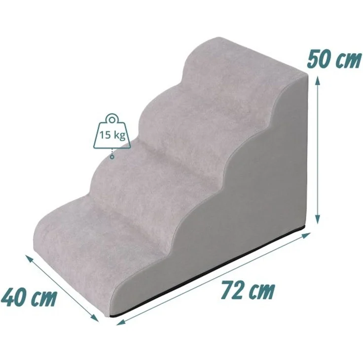 Relaxdays Hundetreppe für Bett & Sofa – Bild 4