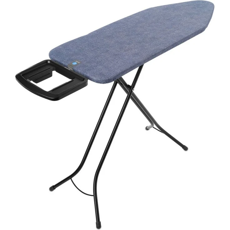 Brabantia Bügelbrett Bügeltisch C, 124 x 45 cm, Dst-Mulde Solide, Bügelfläche 124x45 cm, Fairtrade-zertifiziert – Bild 1