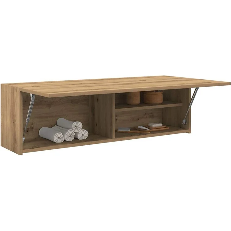 Bad-Wandschrank Artisan-Eiche 100 x 25 x 30 cm Holzwerkstoff – Bild 1