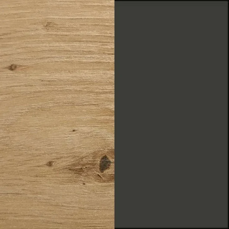 Habitdesign Kommode, Melamin Holz Aluminium, Mediano – Bild 8