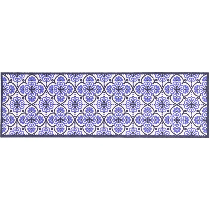 Primaflor-Ideen in Textil Küchenläufer LISSABON, Made in Belgium, rechteckig, Höhe: 5 mm, Motiv Ornamente, Fliesen Design, rutschhemmend, waschbar, Küche – Bild 5