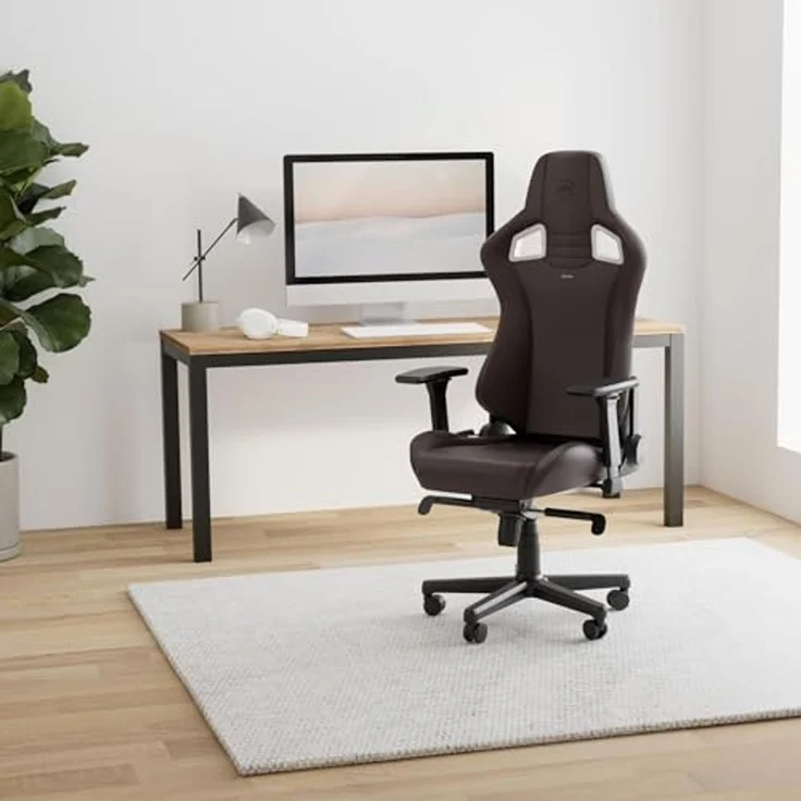 noblechairs Epic Gaming Stuhl - Bürostuhl - Schreibtischstuhl - Hybrid-Kunstleder - Inklusive Kissen - Java Edition – Bild 2
