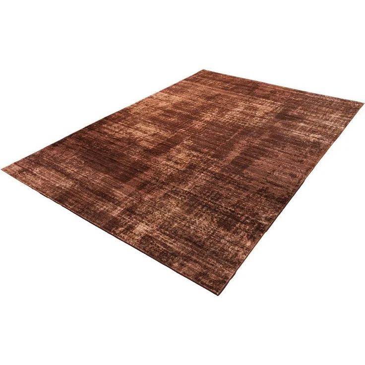 riess-ambiente Designteppich SOFT TOUCH 230x160cm kupfer braun · Indoor Kurzflor-Teppich, rechteckig, Höhe: 7 mm, Wohnzimmer · Fußbodenheizung-geeignet · pflegeleicht · modernes Design – Bild 1