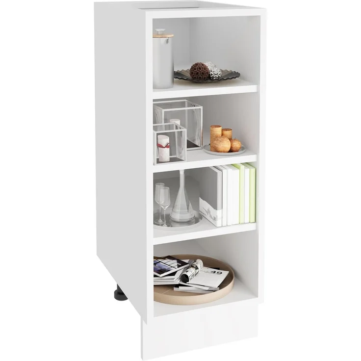 VCM Küchenmöbel Unterschrank Esilo 919422 Weiß H. 82 x B. 30 x T. 44 cm – Bild 1