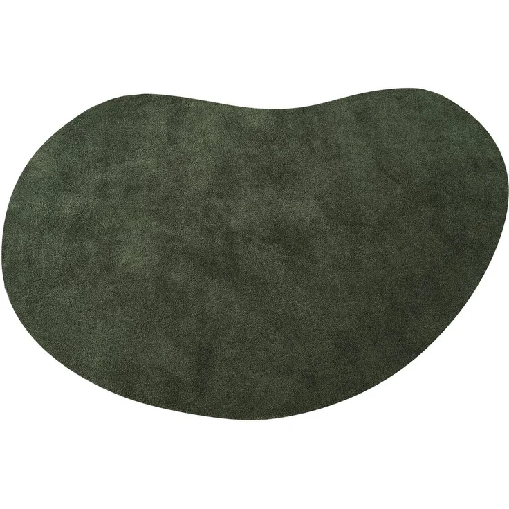 LeGer Home by Lena Gercke Hochflor-Teppich Halrum, einfarbig, besondere Form, modern, U-förmig, Höhe: 25 mm, organische Form, bean shape, kuschelig, Wohnzimmer, Schlafzimmer – Bild 4