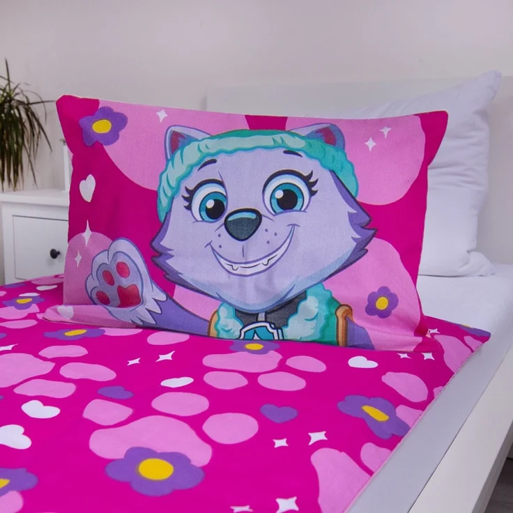Paw Patrol Bettwäsche für Kleinkinder 100x135 cm 40x60 cm Baumwolle – Bild 5