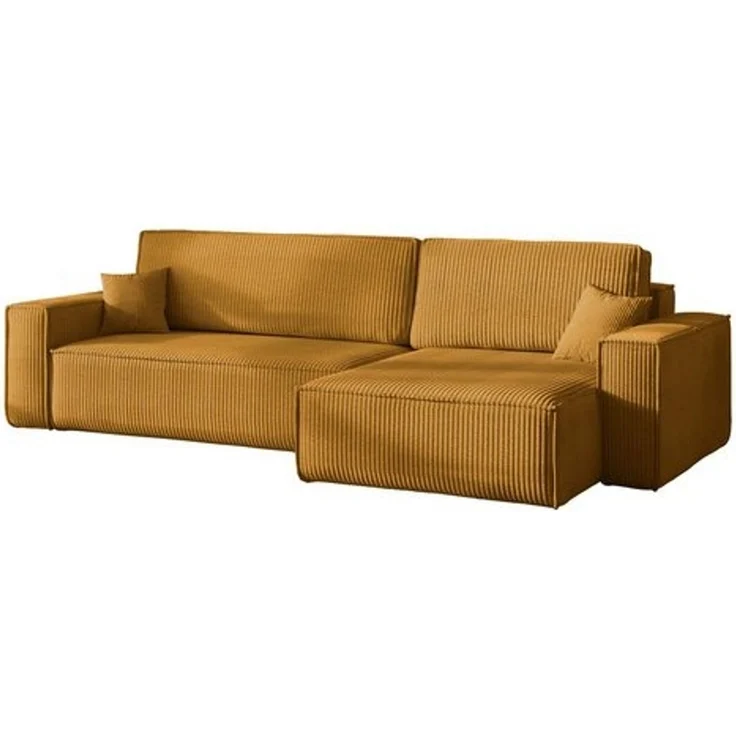 Kaiser Möbel Ecksofa mit schlaffunktion und bettkasten, BEST XL stoff Poso, Quelle, Verita, Mit Bettfunktion und Bettzeugfach – Bild 4
