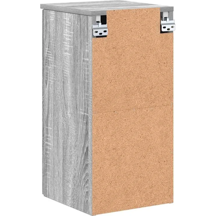 vidaXL Badezimmerschrank Wandmontiert Graues Sonoma 30 x 31,5 x 61 cm 883350 – Bild 7