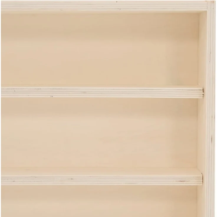vidaXL Sammlervitrine aus Holz mit Türen 60 x 8,5 x 37 cm 4017386 – Bild 8
