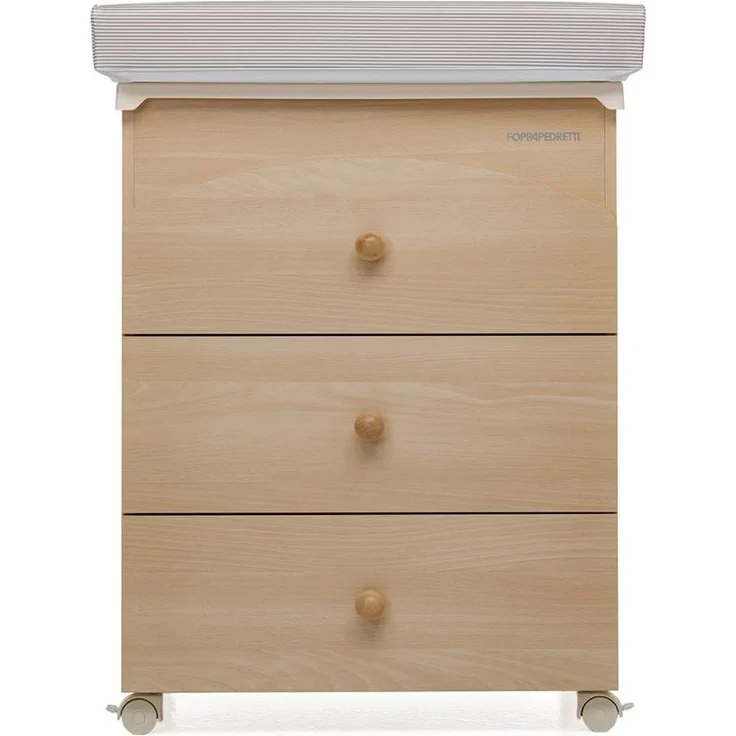 Foppapedretti IlBagnetto, Wickeltisch, 46 x 69 x 89 cm, 36 kg, naturbelassen