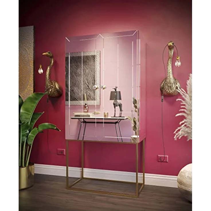 Wandleuchte Heron 62 cm / WLHERON, Kunststoff, Braun, 26 x 62 x 22 cm – Bild 10