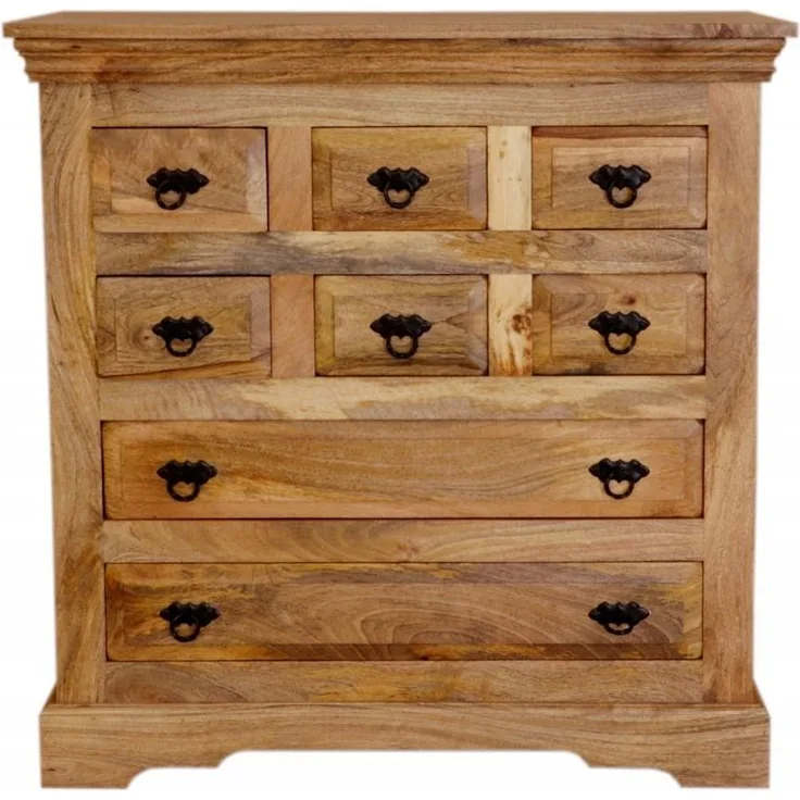 Kommode Guru 90x90x45 aus Mangoholz