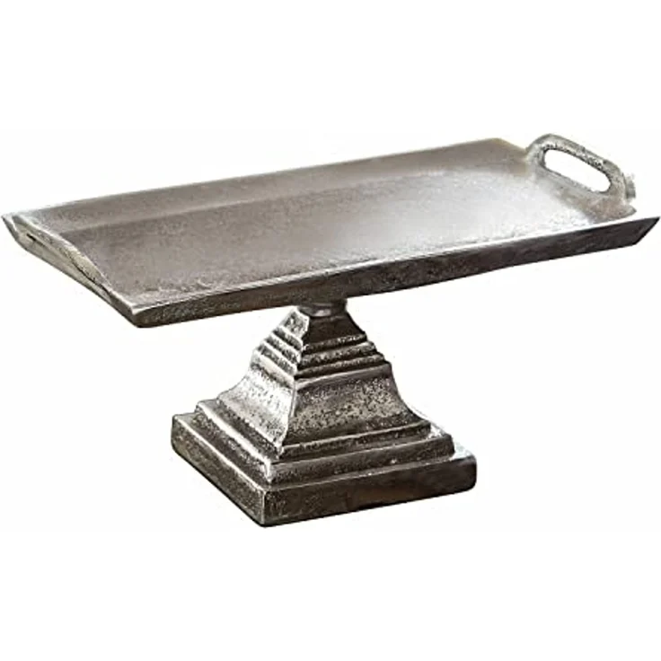 Mirabeau Etagere Etagere Samson silber, Aluminiumguss – Bild 2