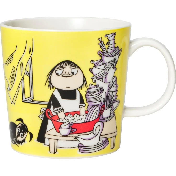 Arabia Moomin Becher 0,3L Misabel yellow – Bild 1