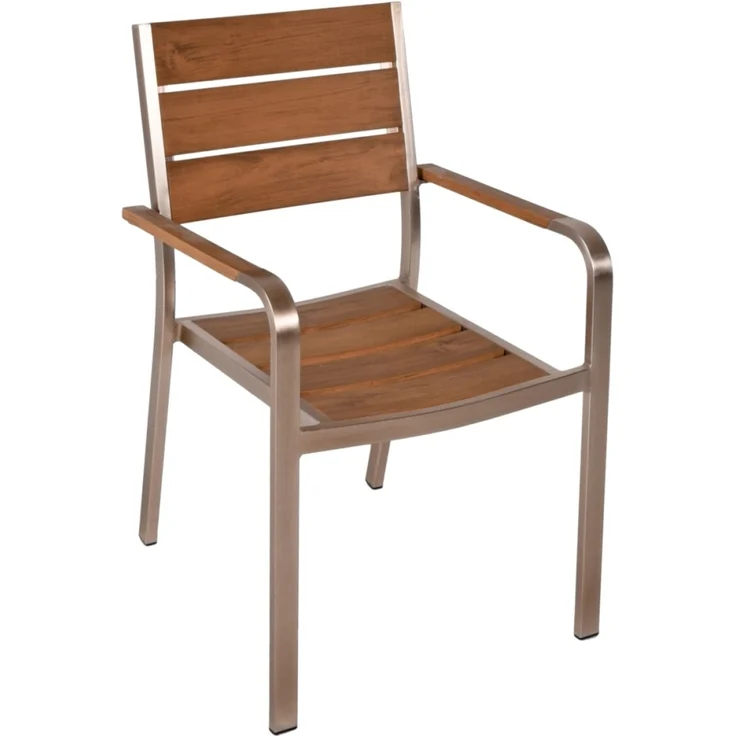 9tlg. Sitzgruppe, Teak-Optik, FLORENCE – Bild 5