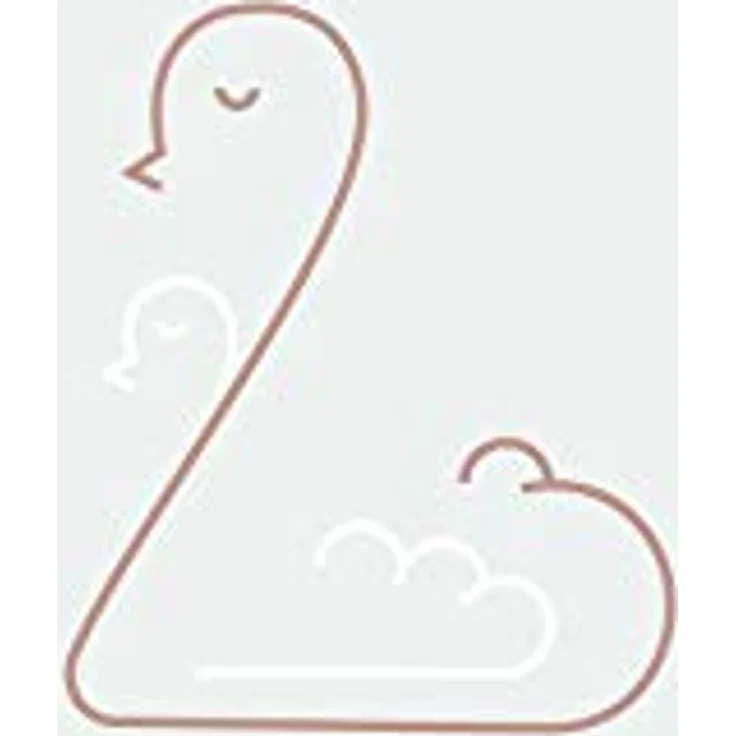 Komar Wandbild Baby Welcome, Kunstdruck 40 x 50 cm, Mama und Baby Schwan, seidenmatte Oberfläche, fotorealistische Druckqualität, ohne Rahmen – Bild 1