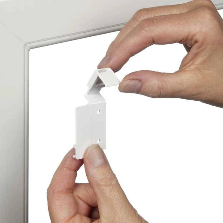 Gardinia Easyfix Rollo Uni, Hellgrau, 150x100 cm – Bild 5