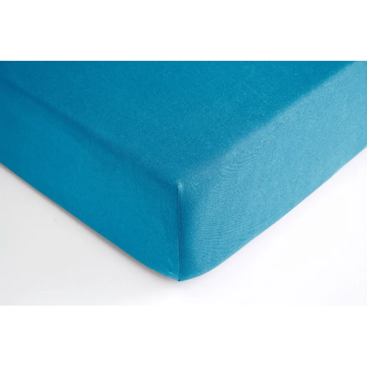 Hometex Premium Textiles Spannbettlaken Jersey Spannbettlaken 100% Baumwolle, Jersey, Gummizug: Rundumgummizug, Premium-Jersey Matratzenhöhe bis 23 cm – Bild 2