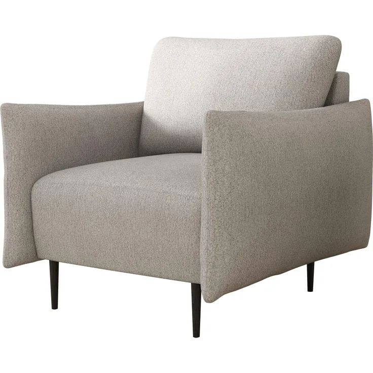 Sessel Larow, Polstersessel mit schmale Armlehne (Farbe: Velo 623)