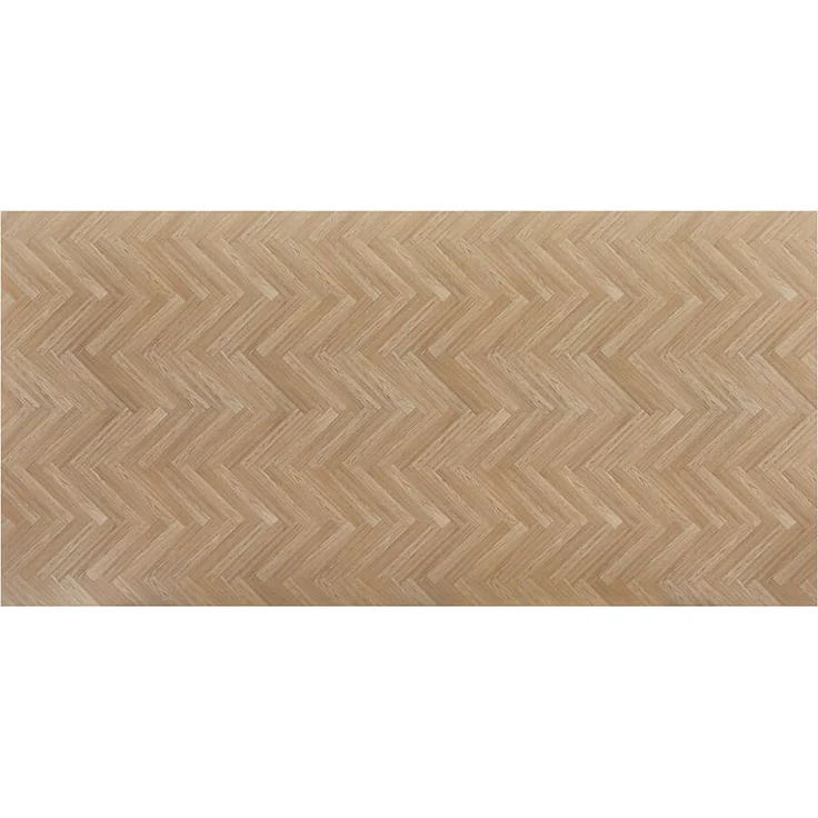 HOME DELUXE Essgruppe Eckig AVENCIA inkl. U-Fuß - 240 x 120 cm Fishbone Oak 6 Stühle – Bild 5