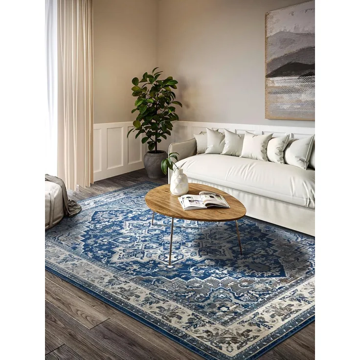 Villeroy & Boch Teppich Jehanne, rechteckig, Höhe: 11 mm, Orientalisch, Wohnzimmer, Schlafzimmer, Klassisch, Kurzflor, Weich