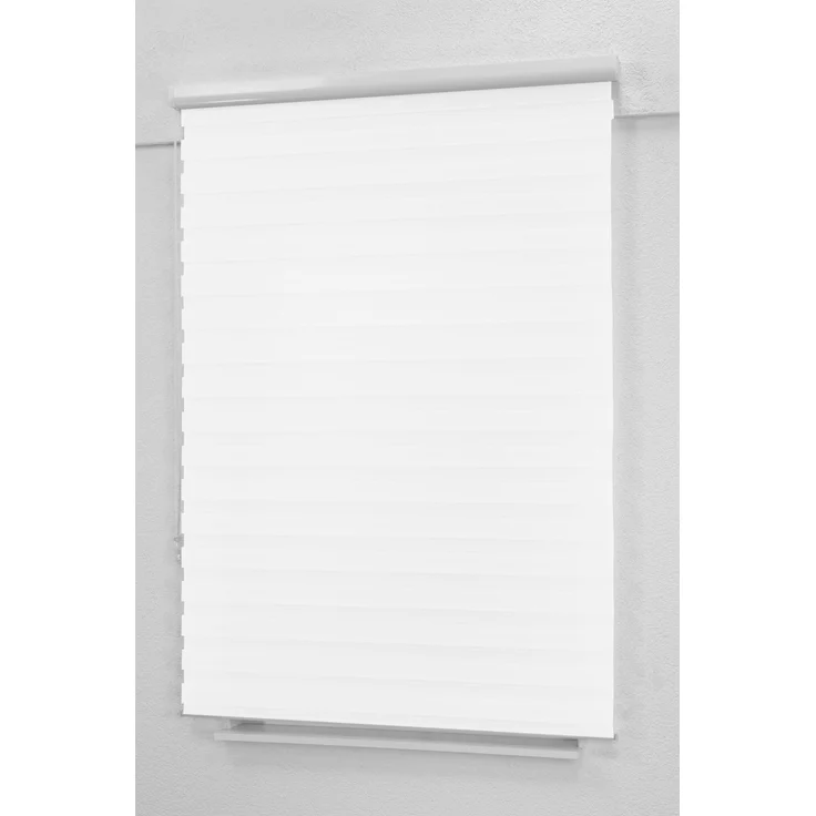 Lysel Outlet Doppelrollo Kassette Weiß, (B x H) 50cm x 175cm in weiß – Bild 4