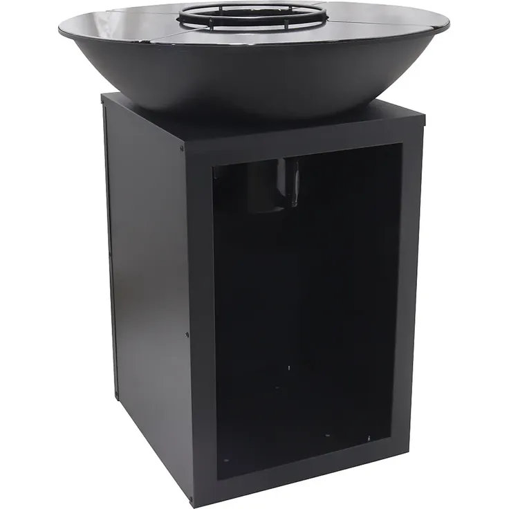 Vente-unique - IGNOS Küche Outdoor Metall Schwarz - B 80 cm x H 95 cm x L 80 cm – Bild 2