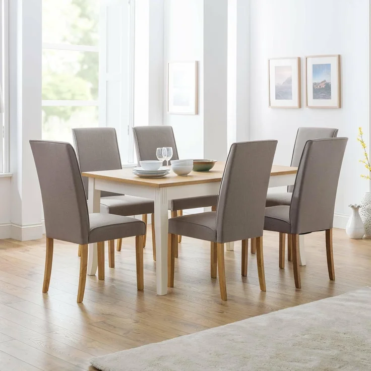 Julian Bowen Ausziehbarer Esstisch Davenport, Eiche – Bild 2