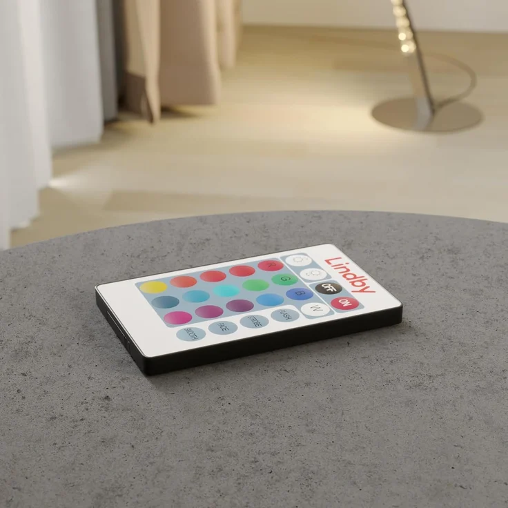 Lindby Stehlampe Criostal, Enthalten, LED 9 W gesamt, Farbwechsel RGB + weiß – Bild 6