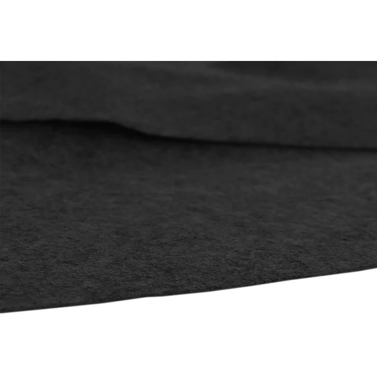 vidaXL Bodenfolie für Pools Ø 244 cm (1 mm) Rund Vliesstoff Schwarz 42009103 – Bild 7