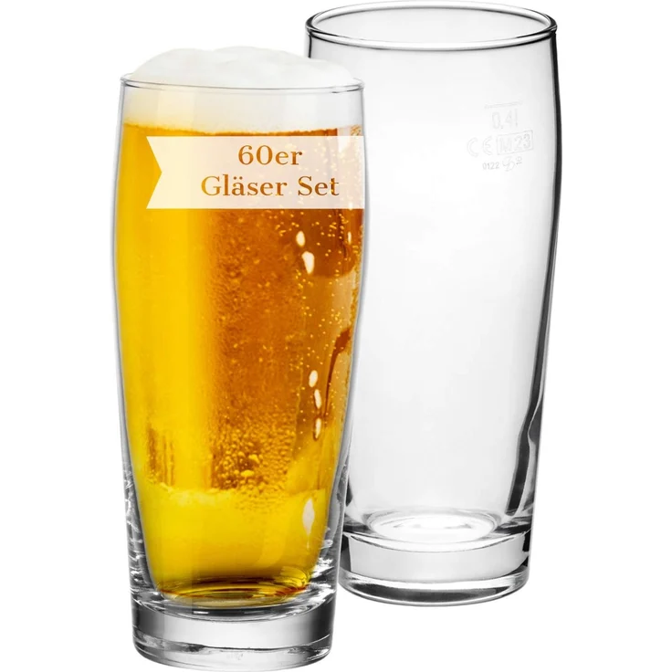 Van Well Willi Becher 0,4 l geeicht 60er Set – Bild 1