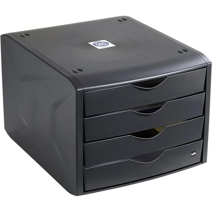 helit Schubladenbox H6429595 DIN A4 26,5 x 33,2 x 21,5 cm – Bild 1