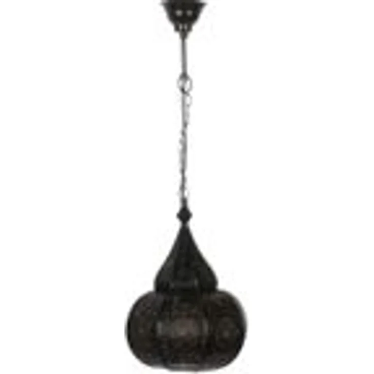 Orientalische Lampe Taza Schwarz – Bild 5