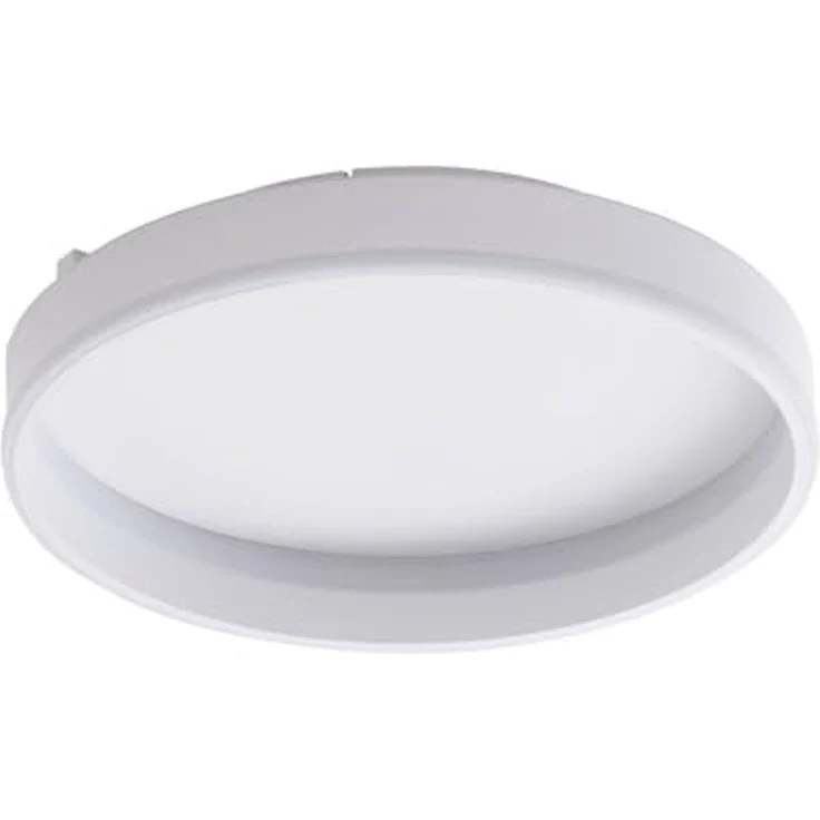 Lindby Deckenleuchten Yasmen, LED, Kunststoff Weiß Farbwechsel warmweiß / tageslicht IP20, LED 23 W gesamt, Farbwechsel warmweiß / tageslicht – Bild 1