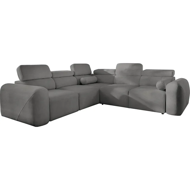 Ecksofa Mrebi III (Farbe: Velo 635, Seite: Links)