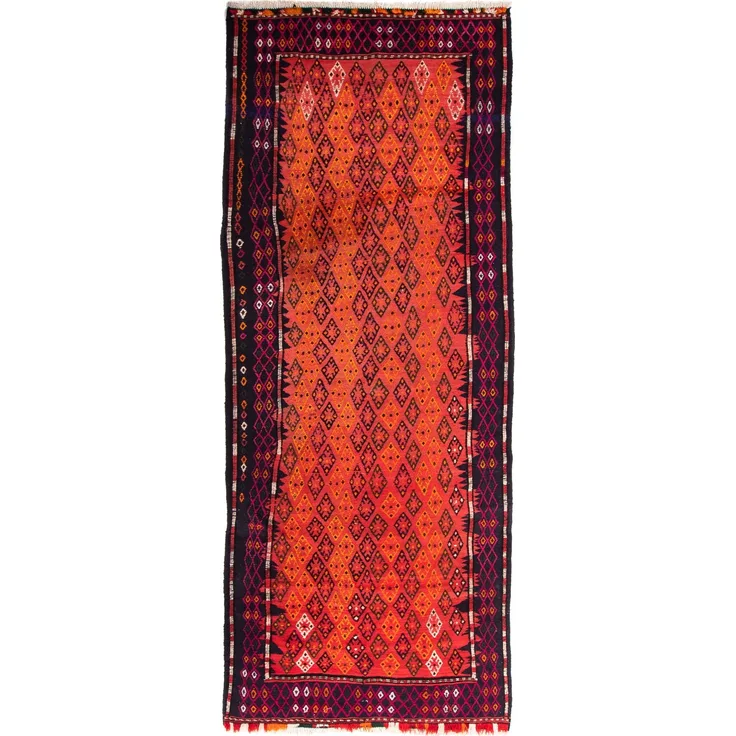 Morgenland Läufer Kelim - Old - 330 x 135 cm - mehrfarbig