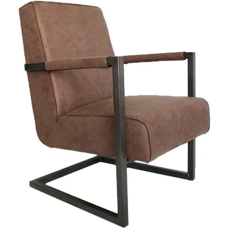 Tiger Ledersessel Industrial Taupe