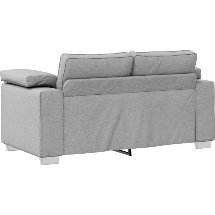 vidaXL Zweisitzer-Sofa Wolkengrau 160 cm Stoff 4105225 – Bild 6